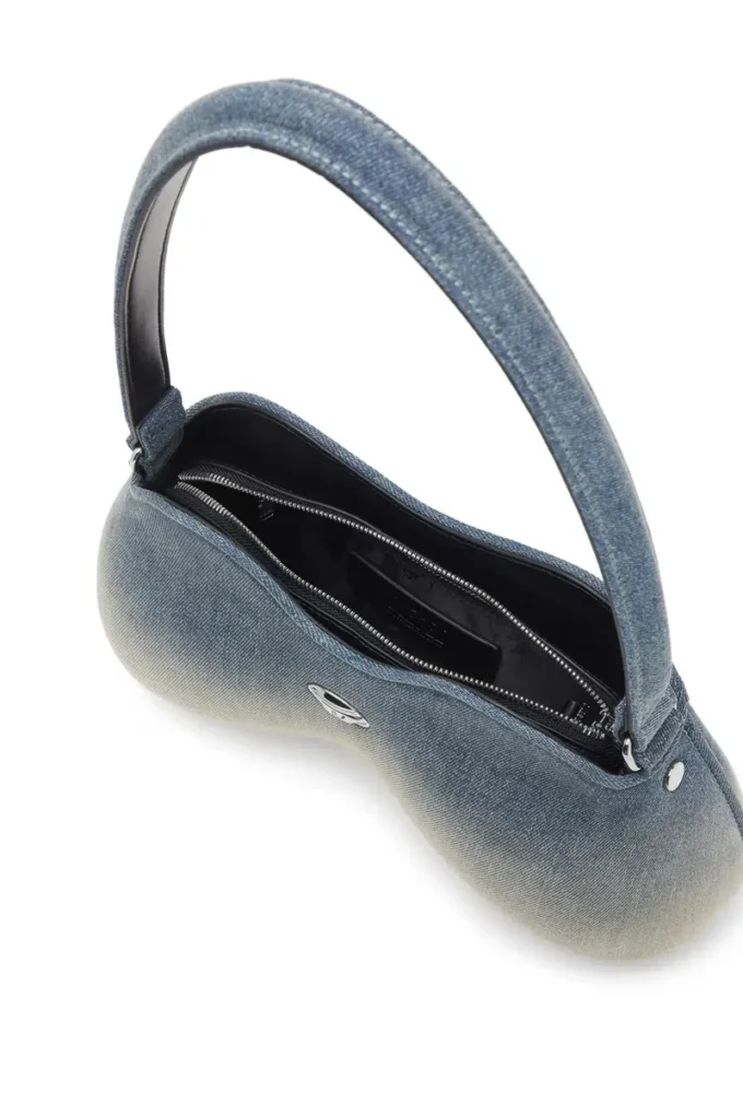 double-d shoulder Double-D-Shoulder bag in solarised denim double-d shoulder Double-D-Shoulder bag in solarised denim