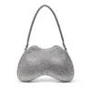 double-d shoulder Double-D-Shoulder bag with all-over crystals double-d shoulder Double-D-Shoulder bag with all-over crystals