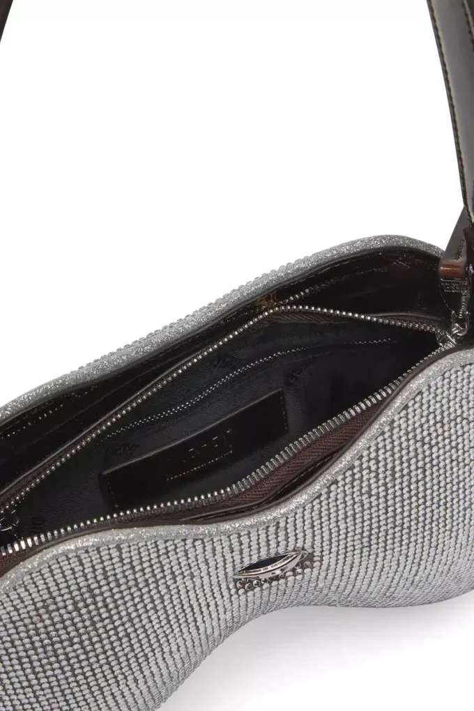 double-d shoulder Double-D-Shoulder bag with all-over crystals double-d shoulder Double-D-Shoulder bag with all-over crystals