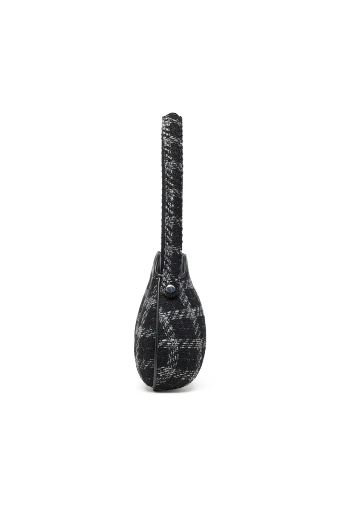 double-d shoulder Double-D-Shoulder bag with houndstooth motif double-d shoulder Double-D-Shoulder bag with houndstooth motif