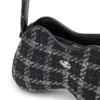 double-d shoulder Double-D-Shoulder bag with houndstooth motif double-d shoulder Double-D-Shoulder bag with houndstooth motif