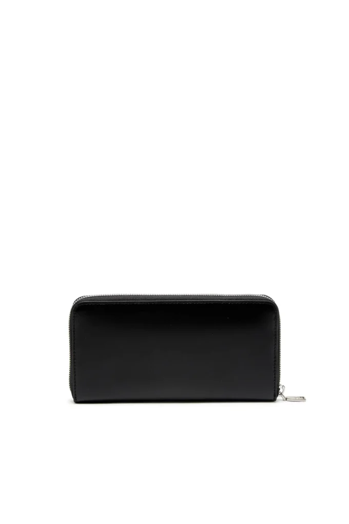 dsl 3d -continental zip l Long zip wallet in logo-embossed leather dsl 3d -continental zip l Long zip wallet in logo-embossed leather