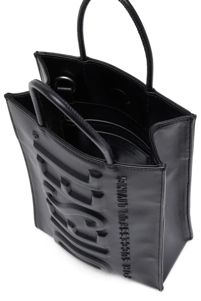 dsl 3d shopper m x Dsl 3D M-PU tote bag with embossed logo dsl 3d shopper m x Dsl 3D M-PU tote bag with embossed logo