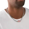 dx1446 Red enamel chain necklace dx1446 Red enamel chain necklace