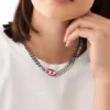 dx1446 Red enamel chain necklace dx1446 Red enamel chain necklace
