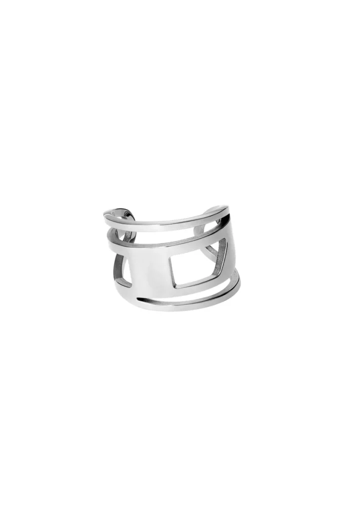 dx1548040 jewel Stainless Steel Band Ring