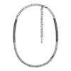 dx1575931 jewel Hematite Beaded Necklace dx1575931 jewel Hematite Beaded Necklace