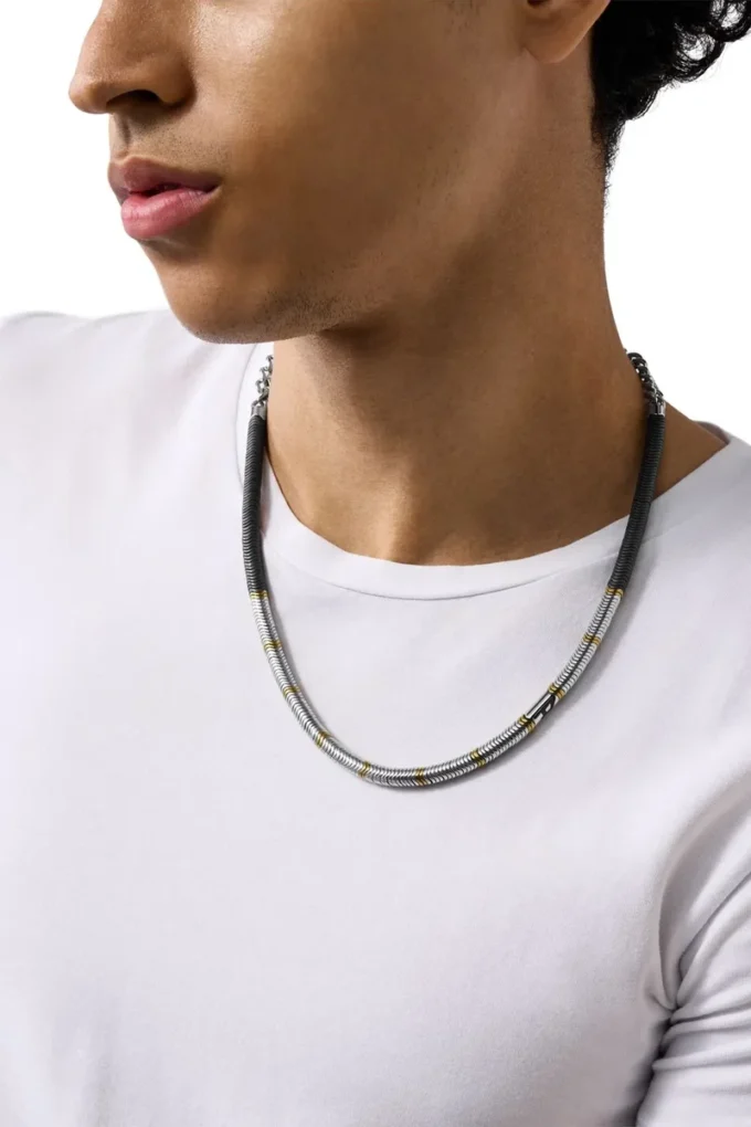 dx1575931 jewel Hematite Beaded Necklace dx1575931 jewel Hematite Beaded Necklace