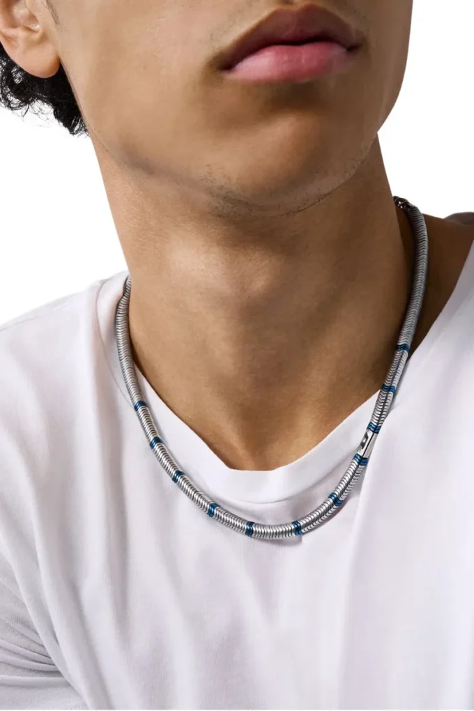 dx1576931 jewel Hematite Beaded Necklace dx1576931 jewel Hematite Beaded Necklace