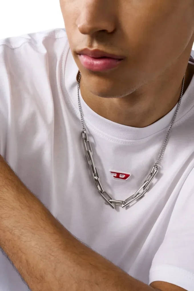 dx1578040 jewel Stainless Steel Chain Necklace dx1578040 jewel Stainless Steel Chain Necklace