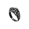dx1579040 jewel Stainless Steel Skull Ring dx1579040 jewel Stainless Steel Skull Ring