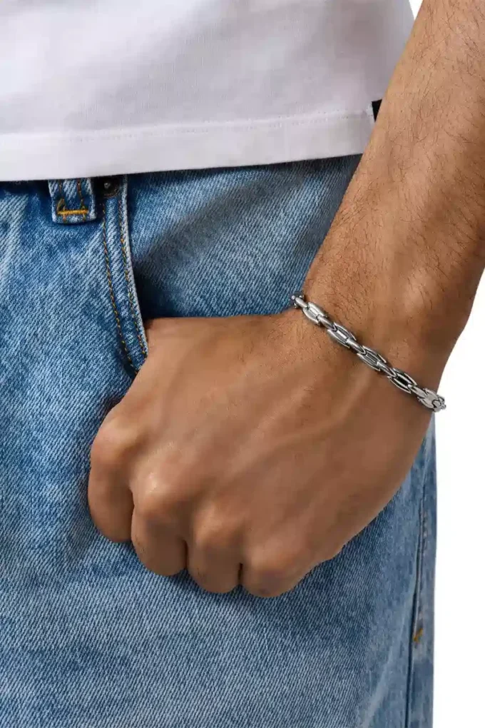dx1583040 jewel Stainless Steel Chain Bracelet dx1583040 jewel Stainless Steel Chain Bracelet