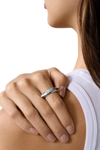 dx1584040 jewel Stainless Steel Band Ring