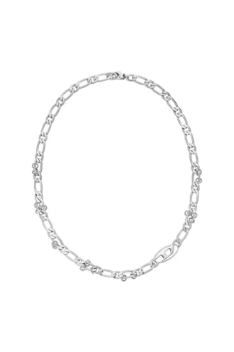 dx1600040 Stainless Steel and Brass Chain Necklace