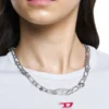 dx1600040 Stainless Steel and Brass Chain Necklace dx1600040 Stainless Steel and Brass Chain Necklace