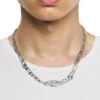 dx1600040 Stainless Steel and Brass Chain Necklace dx1600040 Stainless Steel and Brass Chain Necklace
