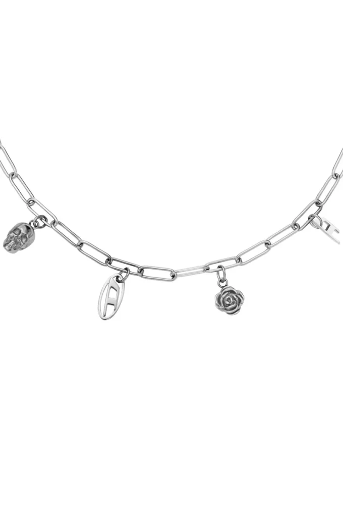 dx1605040 Stainless Steel Charm Necklace dx1605040 Stainless Steel Charm Necklace