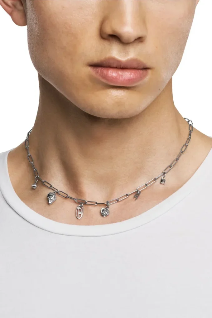 dx1605040 Stainless Steel Charm Necklace dx1605040 Stainless Steel Charm Necklace
