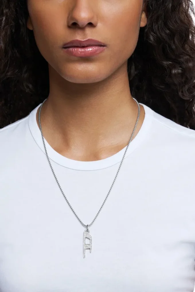 dx1624040 jewellery Stainless steel glitz pendant necklace dx1624040 jewellery Stainless steel glitz pendant necklace