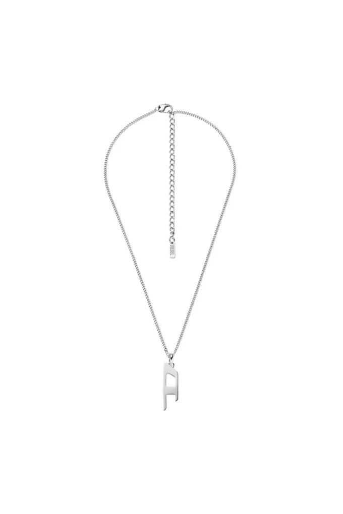 dx1625040 jewellery Stainless steel d logo pendant necklace dx1625040 jewellery Stainless steel d logo pendant necklace
