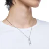 dx1625040 jewellery Stainless steel d logo pendant necklace dx1625040 jewellery Stainless steel d logo pendant necklace