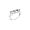 dx1629040 jewellery Stainless steel glitz signet ring dx1629040 jewellery Stainless steel glitz signet ring