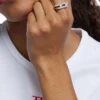 dx1629040 jewellery Stainless steel glitz signet ring dx1629040 jewellery Stainless steel glitz signet ring