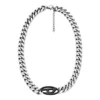 dx1635931 jewellery Two-tone stainless steel chain necklace dx1635931 jewellery Two-tone stainless steel chain necklace
