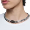 dx1635931 jewellery Two-tone stainless steel chain necklace dx1635931 jewellery Two-tone stainless steel chain necklace