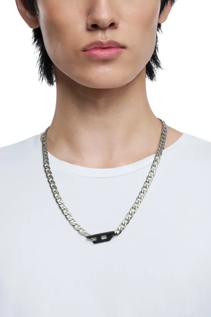 dx1636931 jewellery Two-tone stainless steel chain necklace dx1636931 jewellery Two-tone stainless steel chain necklace