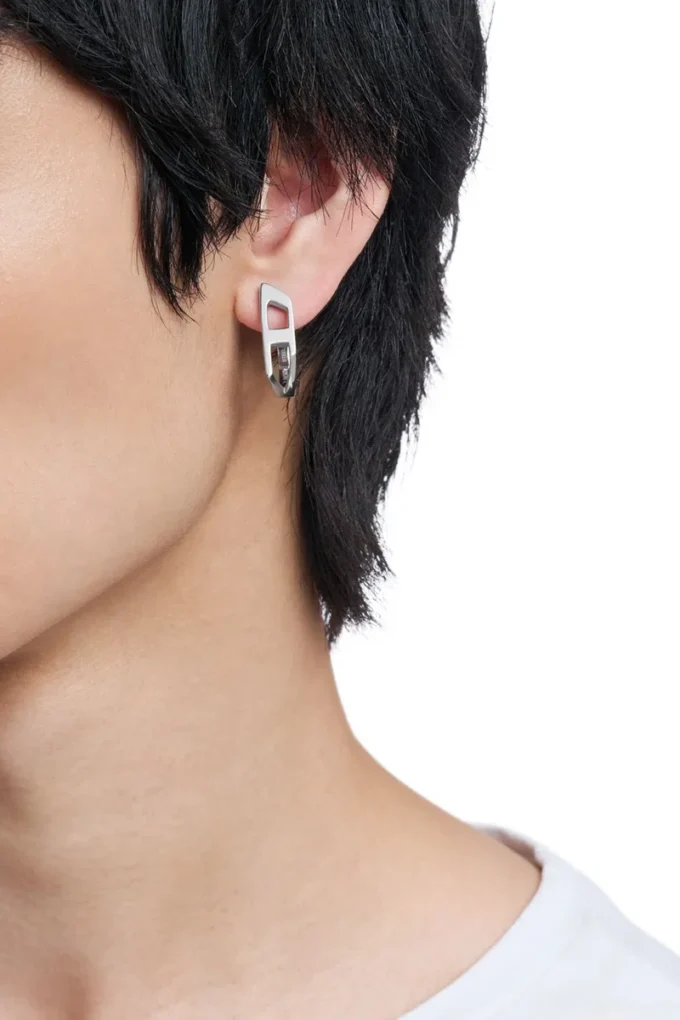 dx1637040 jewellery Stainless steel hoop earring dx1637040 jewellery Stainless steel hoop earring