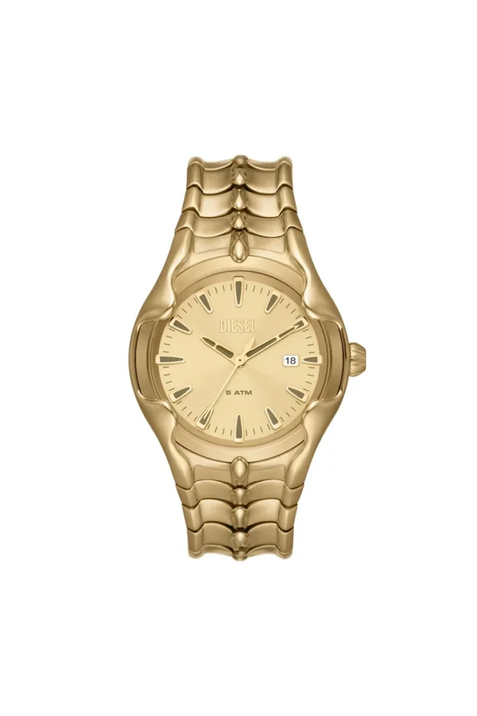 dz2186 Vert Three-Hand Date Gold-Tone Stainless Steel Watch dz2186 Vert Three-Hand Date Gold-Tone Stainless Steel Watch