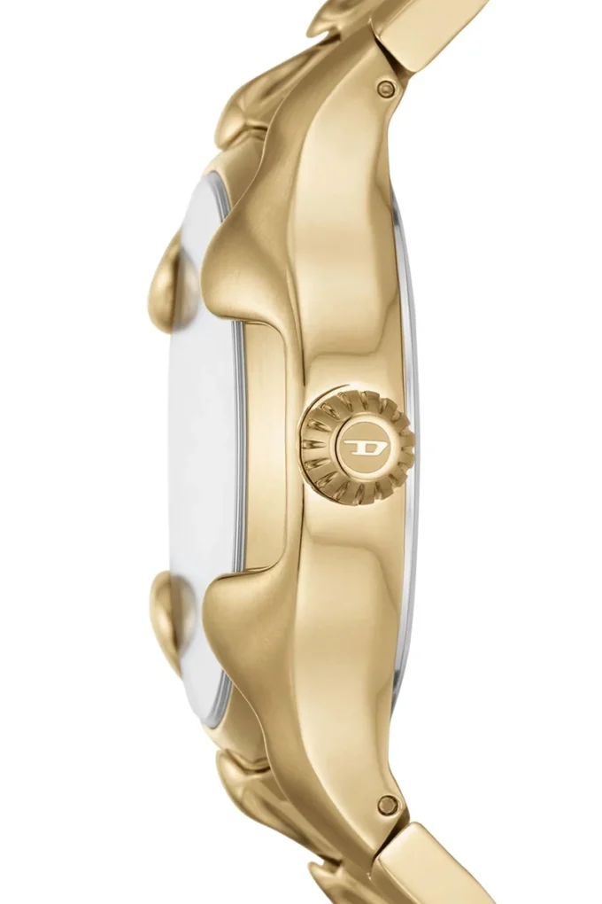 dz2186 Vert Three-Hand Date Gold-Tone Stainless Steel Watch dz2186 Vert Three-Hand Date Gold-Tone Stainless Steel Watch