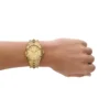 dz2186 Vert Three-Hand Date Gold-Tone Stainless Steel Watch dz2186 Vert Three-Hand Date Gold-Tone Stainless Steel Watch