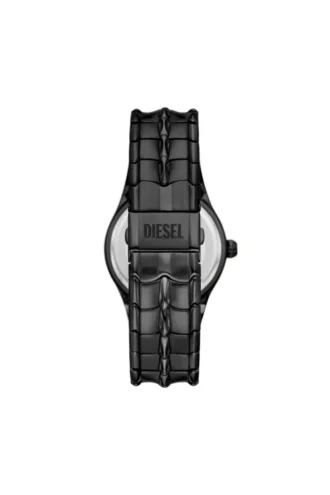 dz2187 Vert Three-Hand Date Black Stainless Steel Watch
