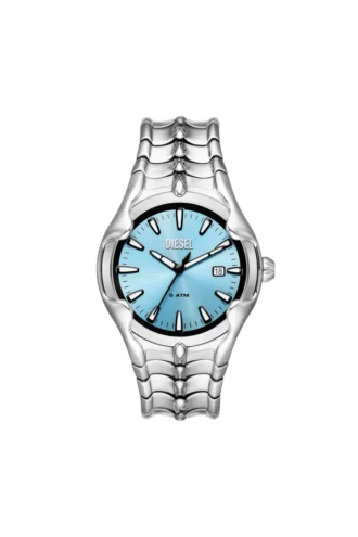 dz2200 Vert three-hand date stainless steel watch