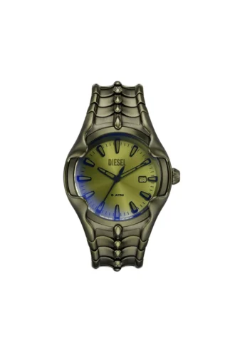dz2221 watch Vert Three-Hand Date Green Stainless Steel Watch