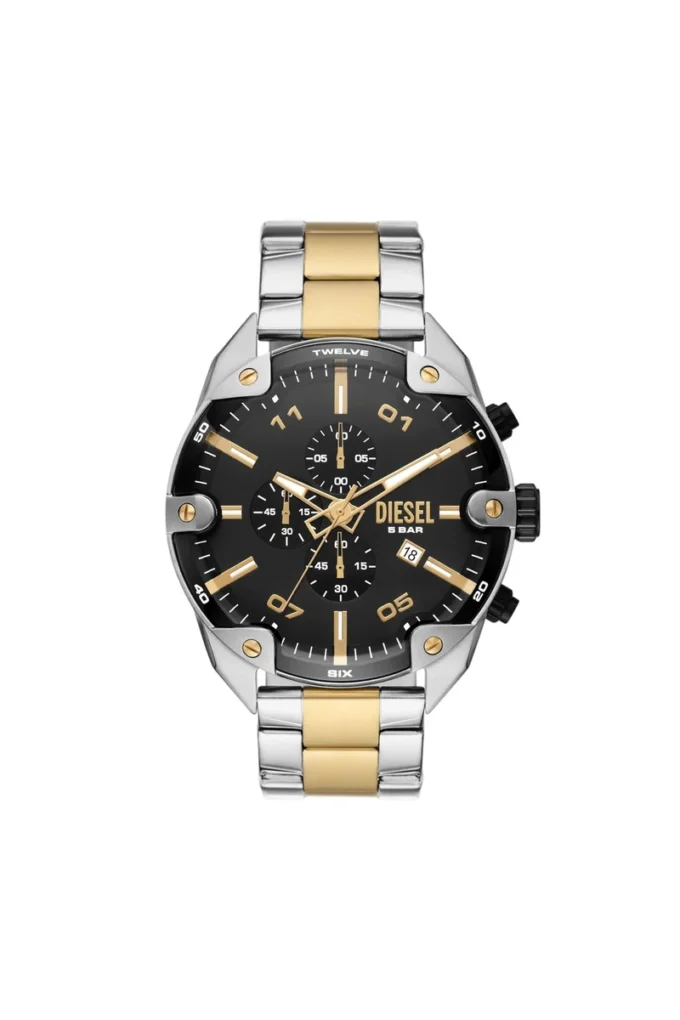 dz4627 Spiked Stainless Steel Watch