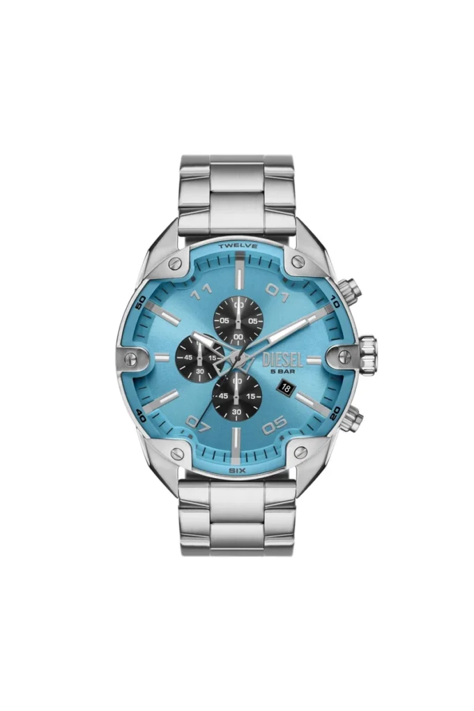 dz4655 Spiked chronograph stainless steel watch dz4655 Spiked chronograph stainless steel watch