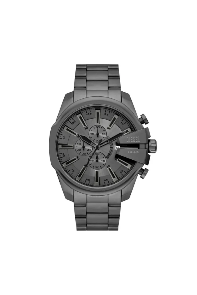 dz4676 Diesel Mega Chief Slim Chronograph Gray Stainless Steel Watch dz4676 Diesel Mega Chief Slim Chronograph Gray Stainless Steel Watch