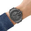 dz4676 Diesel Mega Chief Slim Chronograph Gray Stainless Steel Watch dz4676 Diesel Mega Chief Slim Chronograph Gray Stainless Steel Watch