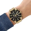 dz4678 Diesel Spiked Chronograph Gold-Tone Stainless Steel Watch dz4678 Diesel Spiked Chronograph Gold-Tone Stainless Steel Watch