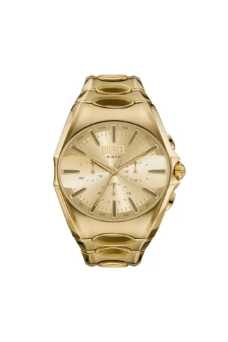 dz4695 watch D-Curve gold-tone stainless steel watch