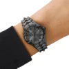 dz5603 Vert three-hand gunmetal stainless steel watch dz5603 Vert three-hand gunmetal stainless steel watch