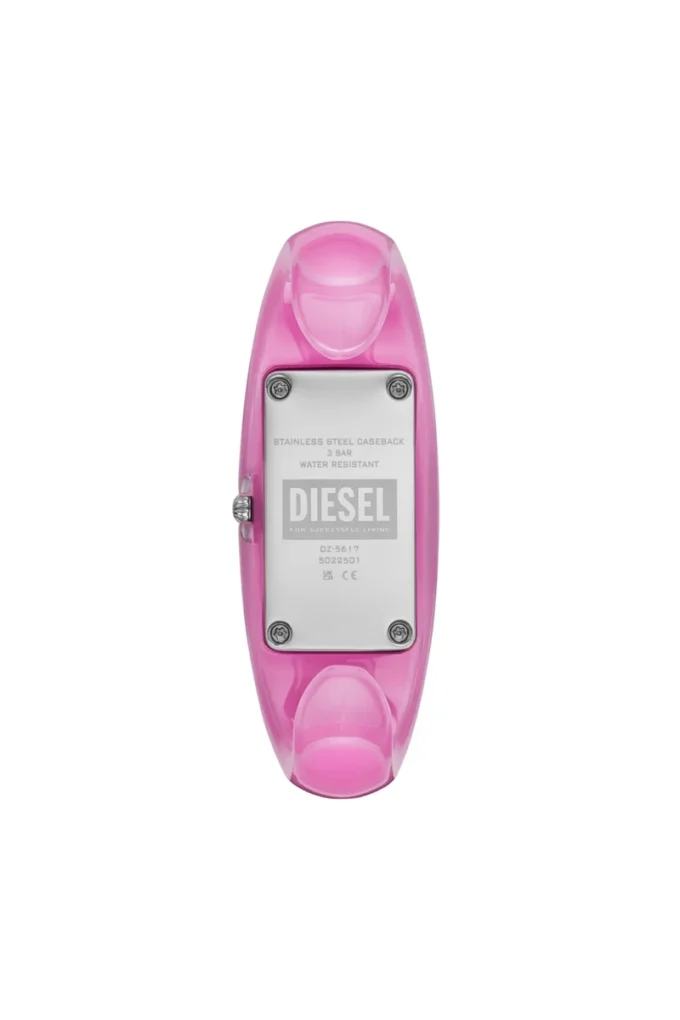 dz5617 watch Diesel Wonder-D Two-Hand Pink Nylon Resin Watch dz5617 watch Diesel Wonder-D Two-Hand Pink Nylon Resin Watch