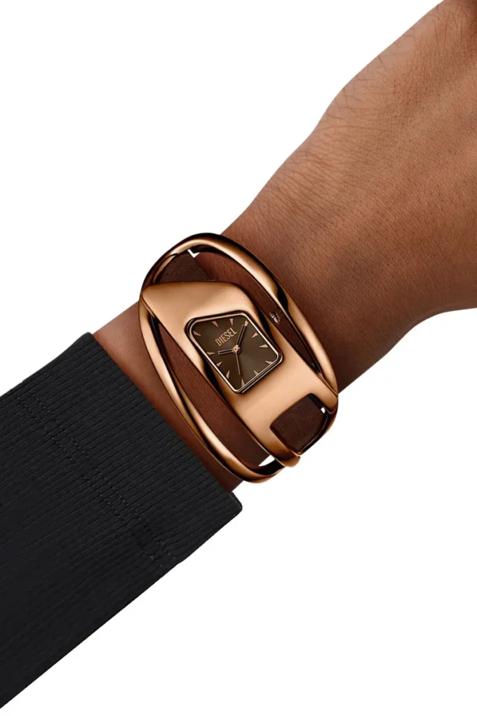 dz5630 watch Wrap-D brown leather watch dz5630 watch Wrap-D brown leather watch