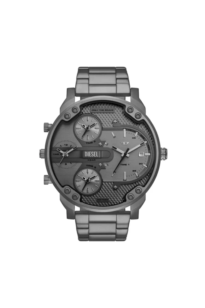 dz7487 Diesel Mr. Daddy Slim Multi Movement Gray Stainless Steel Watch dz7487 Diesel Mr. Daddy Slim Multi Movement Gray Stainless Steel Watch