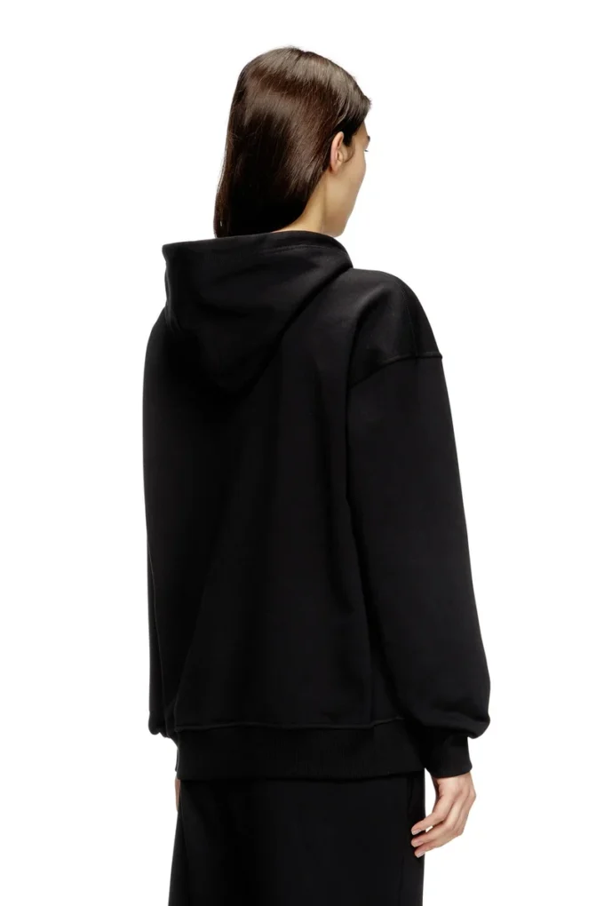 f-buxt-hood-od Hoodie with metal-effect Oval D logo f-buxt-hood-od Hoodie with metal-effect Oval D logo