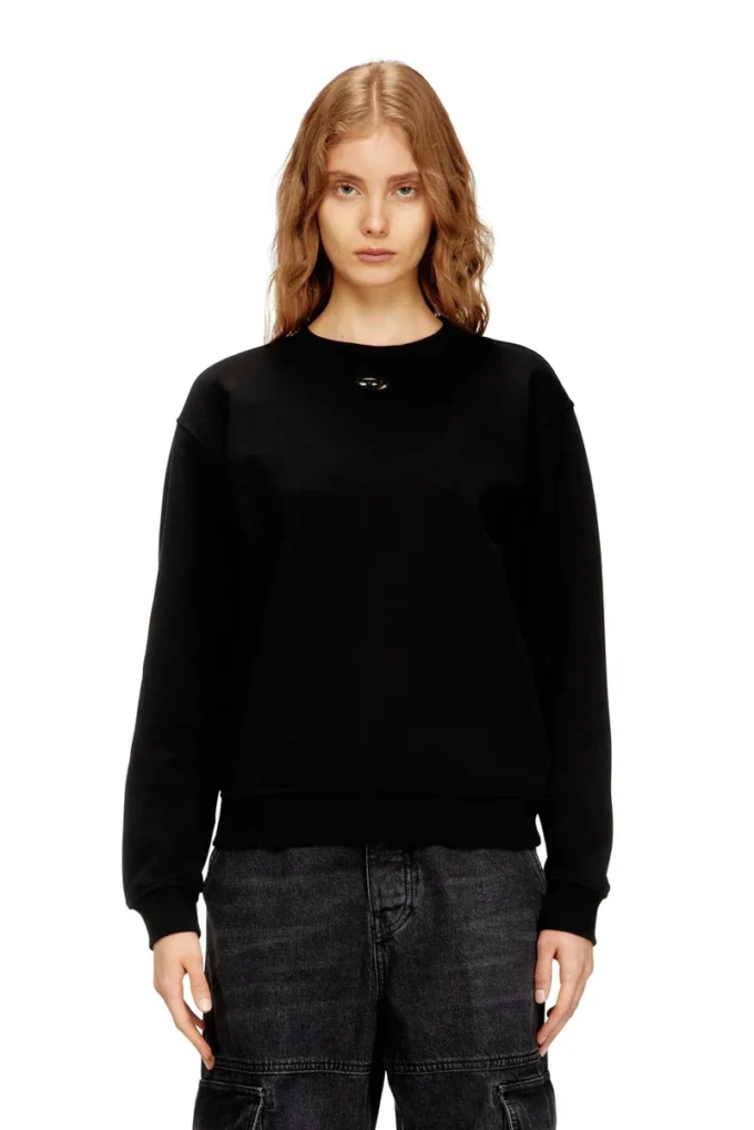f-normy-od Cotton sweatshirt with Oval D embroidery f-normy-od Cotton sweatshirt with Oval D embroidery