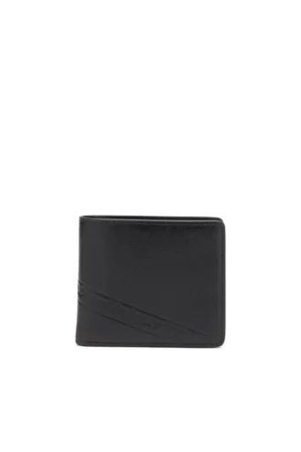 flag-d bi-fold coin s 3d Bi-fold leather wallet with embossed logo